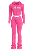 Sunday Zip Set — Blush